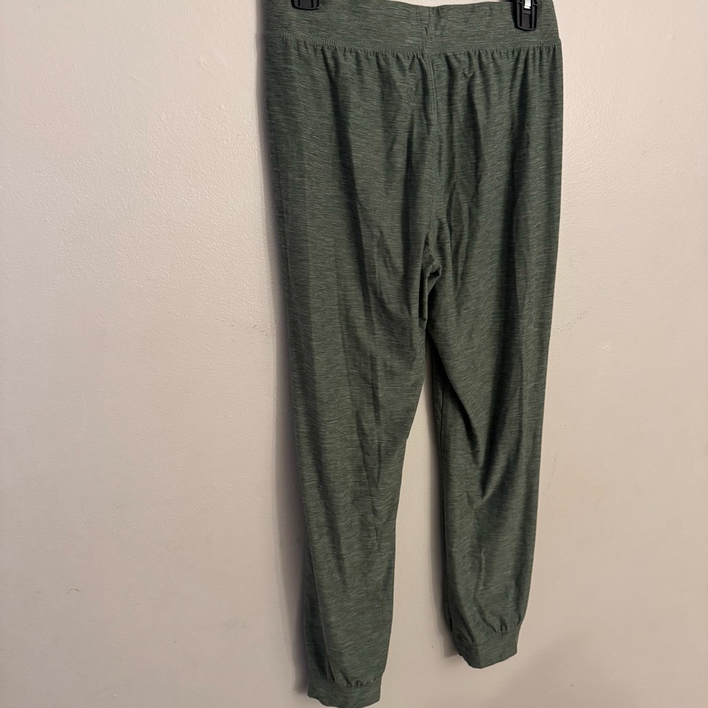 Women's Skechers Go Walk lightweight soft brushed joggers olive green pockets - Picture 10 of 13